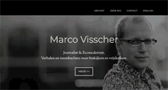 Desktop Screenshot of marcovisscher.nl